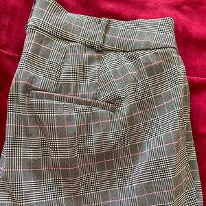 Plaid pink black and grey plus size size 16R